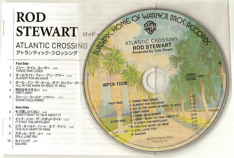 disc, Stewart, Rod - Atlantic Crossing